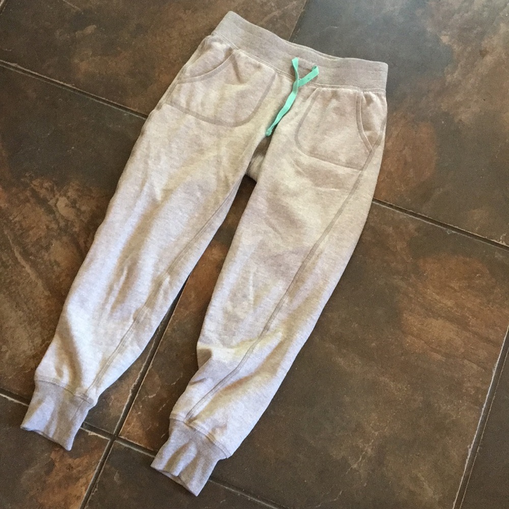 Grey sweatpants